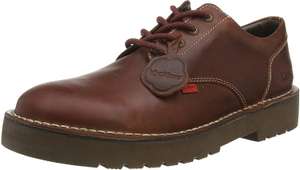 Kickers Daltrey derby shoes in dark red, tan or black leather for £34.99 (+£4.99 delivery) @ MandM Direct