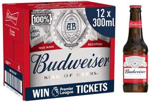Get any 3 cases of Becks / Budweiser beer from promotion for £21 @ Amazon