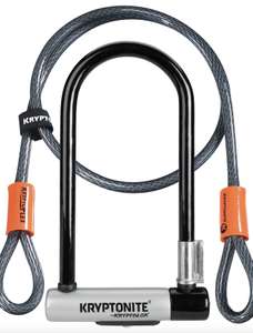 Kryptonite bike U-lock with cable - Sold Secure Gold - £29.99 (With code) @ Tredz