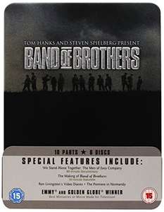 Band Of Brothers (£3.59) & The Pacific: Complete Series (£3.59) DVD Preowned Very Good Condition 20% off buying both £5.74 @ World of Books