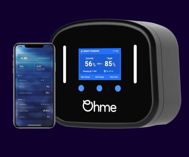 Ohme Home Pro EV car charger installed for just £499 (while stocks last) @ Octopus energy