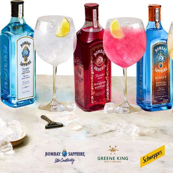 FREE Bombay Gin and Tonic at selected Greene King Establishments in England and Wales