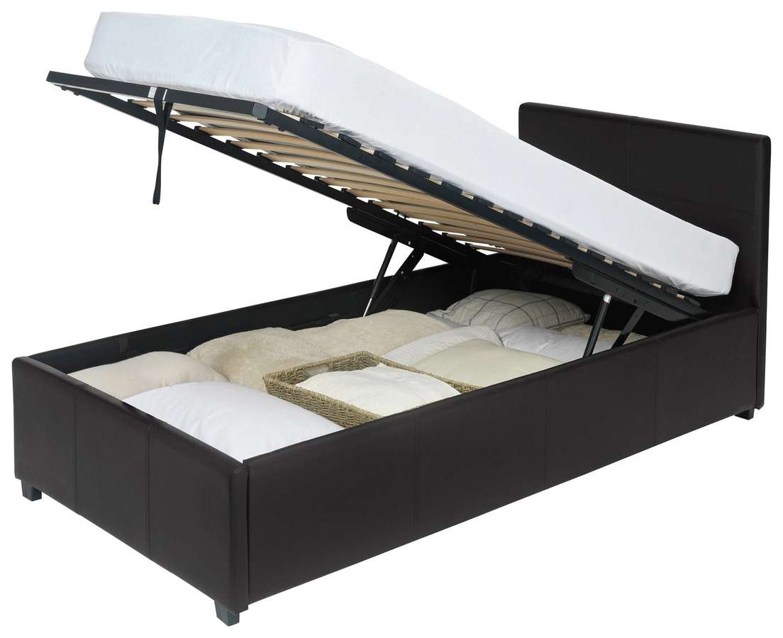 Habitat Lavendon Single Ottoman Bed, Lavendon 4 Drawer King Size Bed Frame