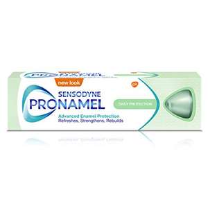 Sensodyne Pronamel Enamel Care Daily Protection Toothpaste, 75ml - £2 Prime / +£4.49 non Prime (10% voucher and 5% S&S - £1.70) @ Amazon