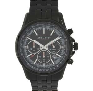 Accurist Black Chronograph Mens watch - £39.99 (+£1.99 Click & Collect / £3.99 Delivery) @ TK Maxx
