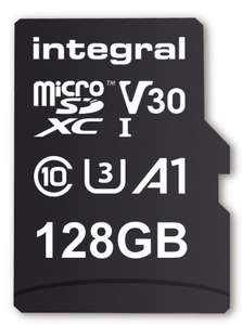 128GB - Integral MicroSD 100/45MB/s UHS-1 U3 Class 10 V30 A1 Micro SD Card - £13.98 delivered @ Picstop