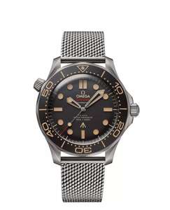 Omega Seamaster 007 Edition Titanium Mesh Bracelet Watch £6304 @ Earnest Jones