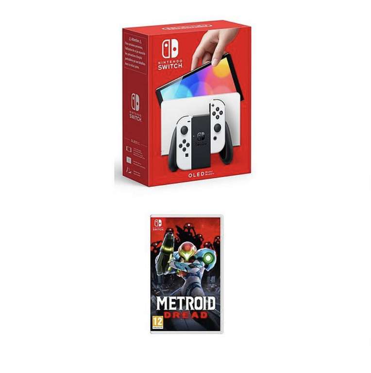 Nintendo Switch OLED + Metroid Dread (£309 at checkout) instore @ Tesco (Dunfermilne)