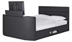 Habitat Gemini Double TV Bed Frame - Black £381.95 delivered @ Habitat
