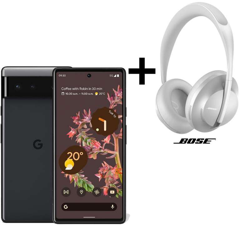 Free Bose 700 Wireless Headphones (via claim) with purchase of Google Pixel 6 5G 128GB from Participating Retailers
