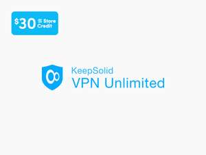 KeepSolid VPN Unlimited: Lifetime Subscription - 5 Devices - £22.50 with code + £21 credit @ Stacksocial