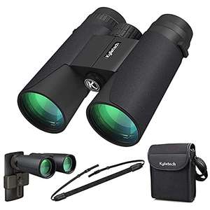High Power Binoculars, Kylietech 12x42 Binocular for Adults with BAK4 Prism, FMC Lens, £20.99 Sold by iSeekone and Fulfilled by Amazon