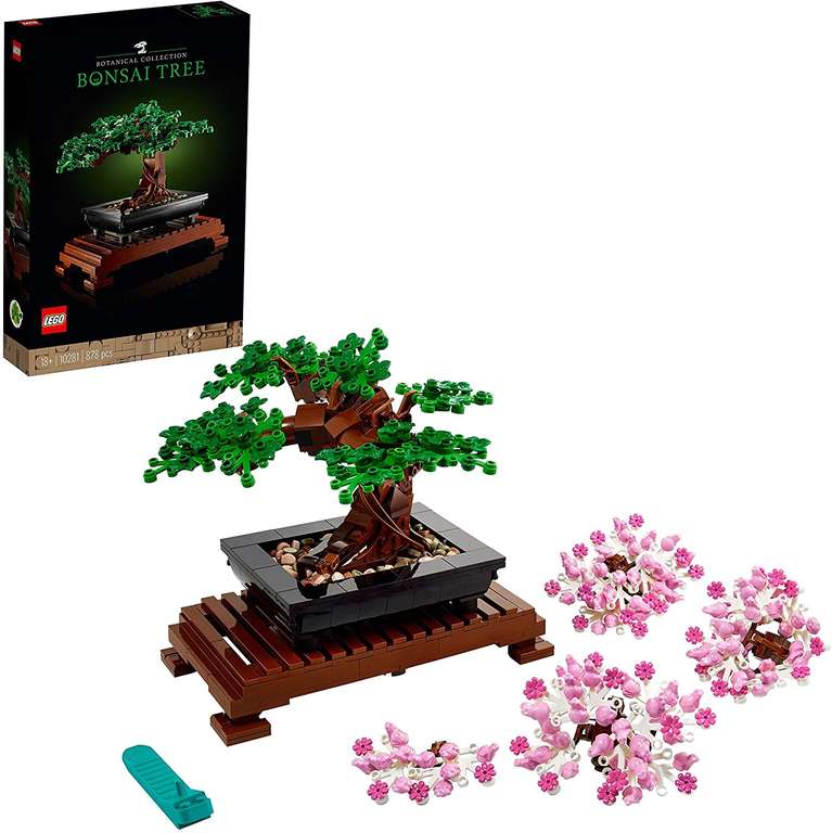 Lego Creator Expert Bonsai Tree - £30.46 with voucher @ Amazon