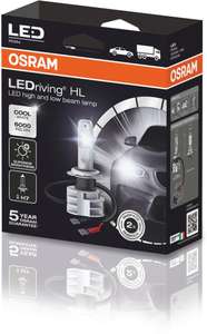 OSRAM LEDriving Gen2 H7 LED Bulbs Twin Pack £71.99 @ Halfords