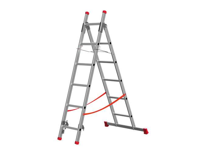 Parkside Aluminium 3-in-1 Multi-Purpose ladder - Maximum working height 3.52m - £49.99 @ LIDL