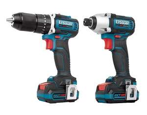 Erbauer EXT brushless 12V 3Ah Li-ion Cordless 2 piece Power tool kit £100 @ Trade Point (limited availability)