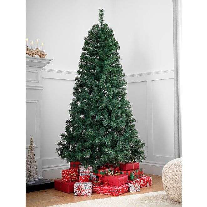 6ft Round Tip Green Christmas Tree 15 Plus 2 95 Delivery Available In Store George Asda Hotukdeals