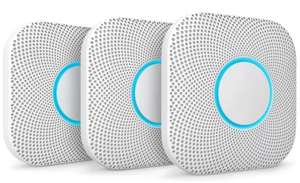 Google Nest Protect Smoke Alarm 3-Pack 2nd Gen Battery Version £244.99 at Costco online