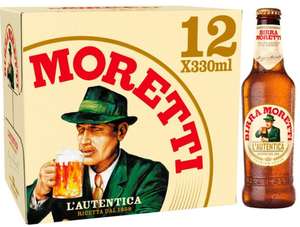 12 x 330ml bottles of Moretti Beer - 2 for £20 @ Morrisons