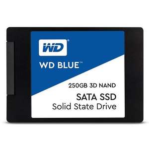 WD BLUE 3D NAND SATA SSD 250GB £14.10 @ Aria PC
