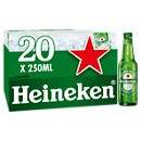 Heineken Premium Lager Beer Bottles 20x250 £10.97 @ Asda