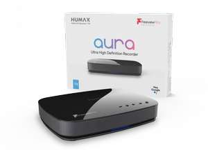 Humax Aura 4K Freeview Android TV Recorder (2TB - 999 hours) [Ditch those pricey streaming subscriptions!] £232.50 with code at Humax Direct