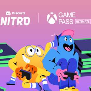 2 months FREE Xbox Game Pass Ultimate (New Subscribers) @ Discord Nitro