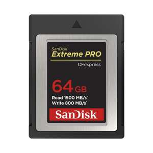 64GB SanDisk Extreme PRO CFexpress Card Type B 1500MB/s £106.69 @ PicStop