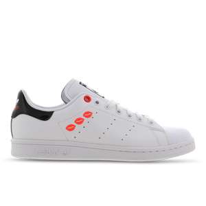 adidas Stan smith ladies shoes white black red £34.99 Foot Locker - Members get Free Shipping