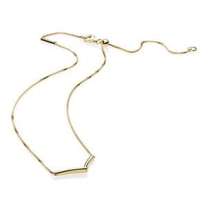 Pandora Shining Wish 14K Gold-Plated Necklace £65 at Luxe by Hugh Rice