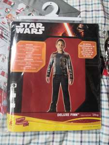 Star Wars - Deluxe Finn Costume £1.99 or Cad Bane Costume £2.99 at Home Bargains Belfast