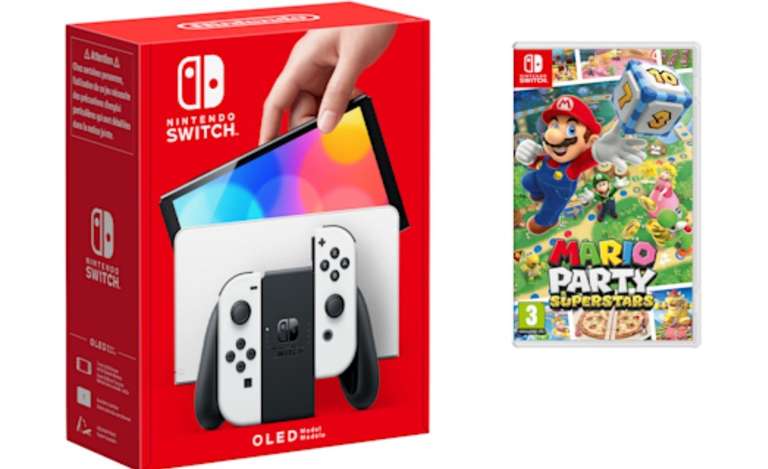 Nintendo Switch OLED & Mario Party Superstars - £329 Instore @ Tesco Orpington