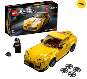 LEGO Speed Champions Toyota GR Supra Racing Car Toy 76901 £9.38 delivered at Hamleys