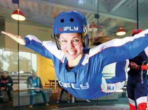 2 indoor skydiving flights for the price of one £49.99 (single person) - Selected locations @ iFLY