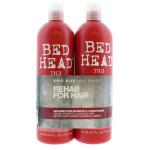 TIGI Bed Head Resurrection Duo Shampoo & Conditioner 750ml + 750ml £7.49 + £3.99 delivery @ Chemis direct
