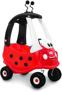 Little Tikes Ladybug Cozy Coupe Car Ride-On with Real Working Horn, Clicking Ignition Switch, Fuel Cap [Amazon Exclusive] £41.99 @ Amazon