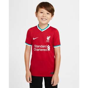 LFC Nike Junior Home Stadium Jersey 20/21 £8 at checkout (£3.99 delivery) @ Liverpool FC