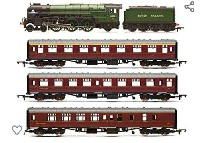 Hornby R3828 British Railways, 60163 Tornado The Aberdonian Train Pack - Era 11 Locomotive - Steam £110 @ Amazon