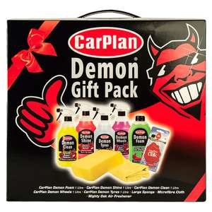 CarPlan Demon Car Cleaning Gift Pack £19.99 instore (Limited Locations) @ B&M