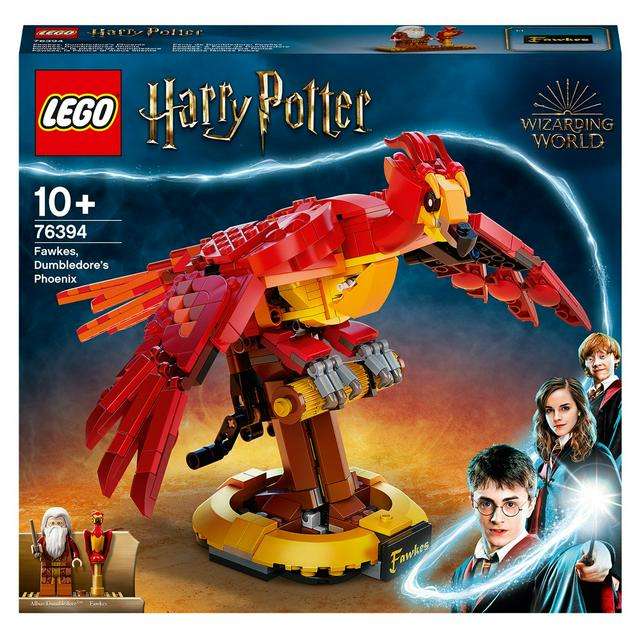 Lego Harry Potter Fawkes The Phoenix Set 76394 - £23.33 @ Sainsbury's