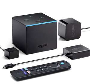 Fire TV Cube | Hands free with Alexa, 4K Ultra HD streaming media player - £59.99 @ Amazon