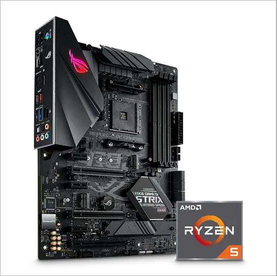 ASUS ROG Strix B450-F GAMING II + AMD Ryzen 5 5600X + RGB Cooler OEM CPU Bundle (£349.98 Delivered) at Scan