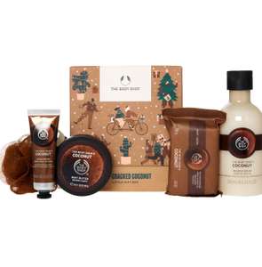 The Body Shop Hand Cracked Coconut Christmas Gift Set £14.99 + £1.50 Click and collect from TK Maxx