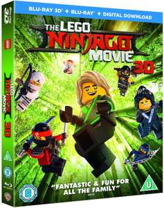 The Lego Ninjago Movie 3D Blu Ray £2.75 @ Rarewaves