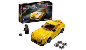 LEGO Speed Champions Toyota GR Supra Racing Car Toy 76901 £9.38 Delivered With Code @ Hamleys