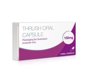 Thrush Oral Capsule Containing Fluconazole EXPIRY DECEMBER 2021 89p at Chemist Direct