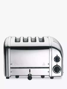 Dualit NewGen 4 Slice Toaster - Polished - £164.99 Plus two free sandwiches cages & £20 off £200 spend at John Lewis