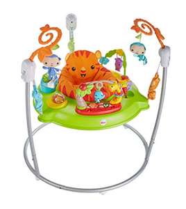Fisher-Price Roarin' Rainforest Jumperoo, Infant Activity Center with music, lights and sounds £52.99 @ Amazon