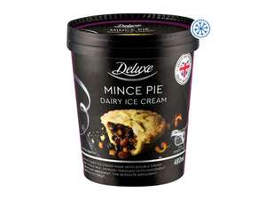 Deluxe Dairy Ice Cream 480 Mls Gingerbread or Mince pie £1.99 @ Lidl