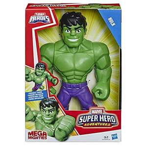 Playskool Heroes Marvel Super Hero Adventures Mega Mighties Hulk Collectible 10" Action Figure £5.99 (Prime) + £4.49 (non Prime) at Amazon